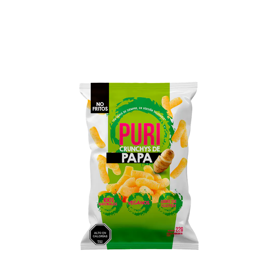 Puri - Crunchy de Papa Individual 22 g 1