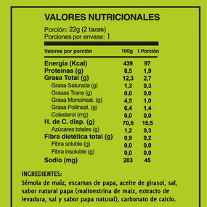 Puri - Crunchy de Papa Individual 22 g 2