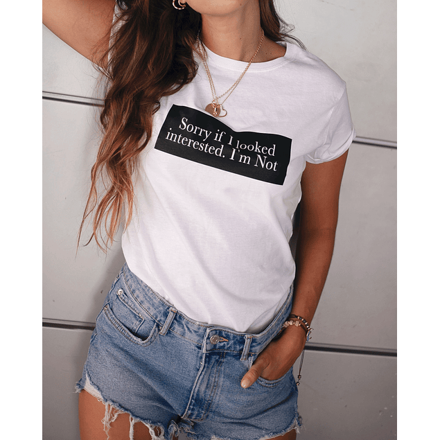 LOOKED INTERESTED TEE