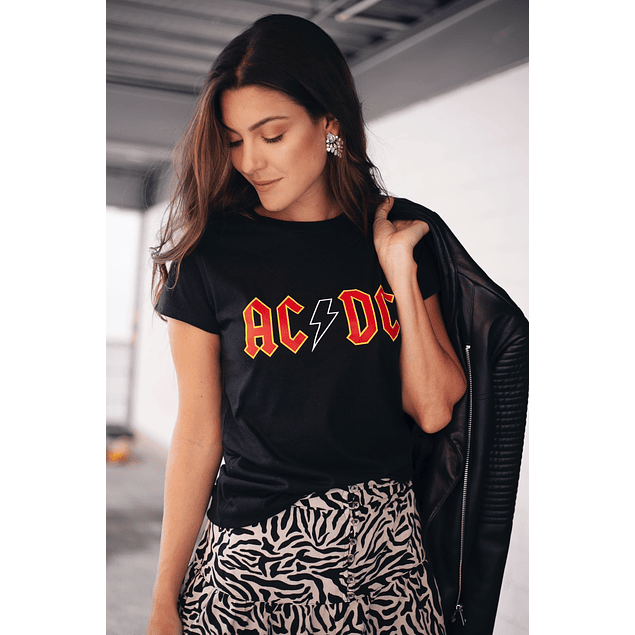 ACDC TEE (RED/YELLOW)