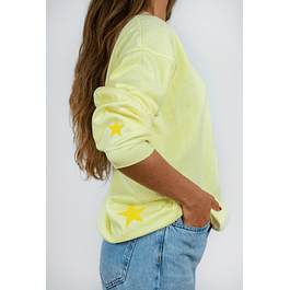 YELLOW STAR SWEATSHIRT