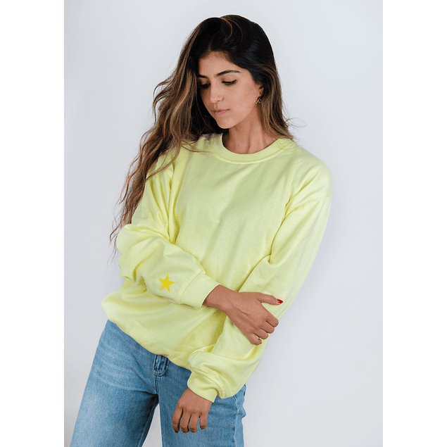 YELLOW STAR SWEATSHIRT