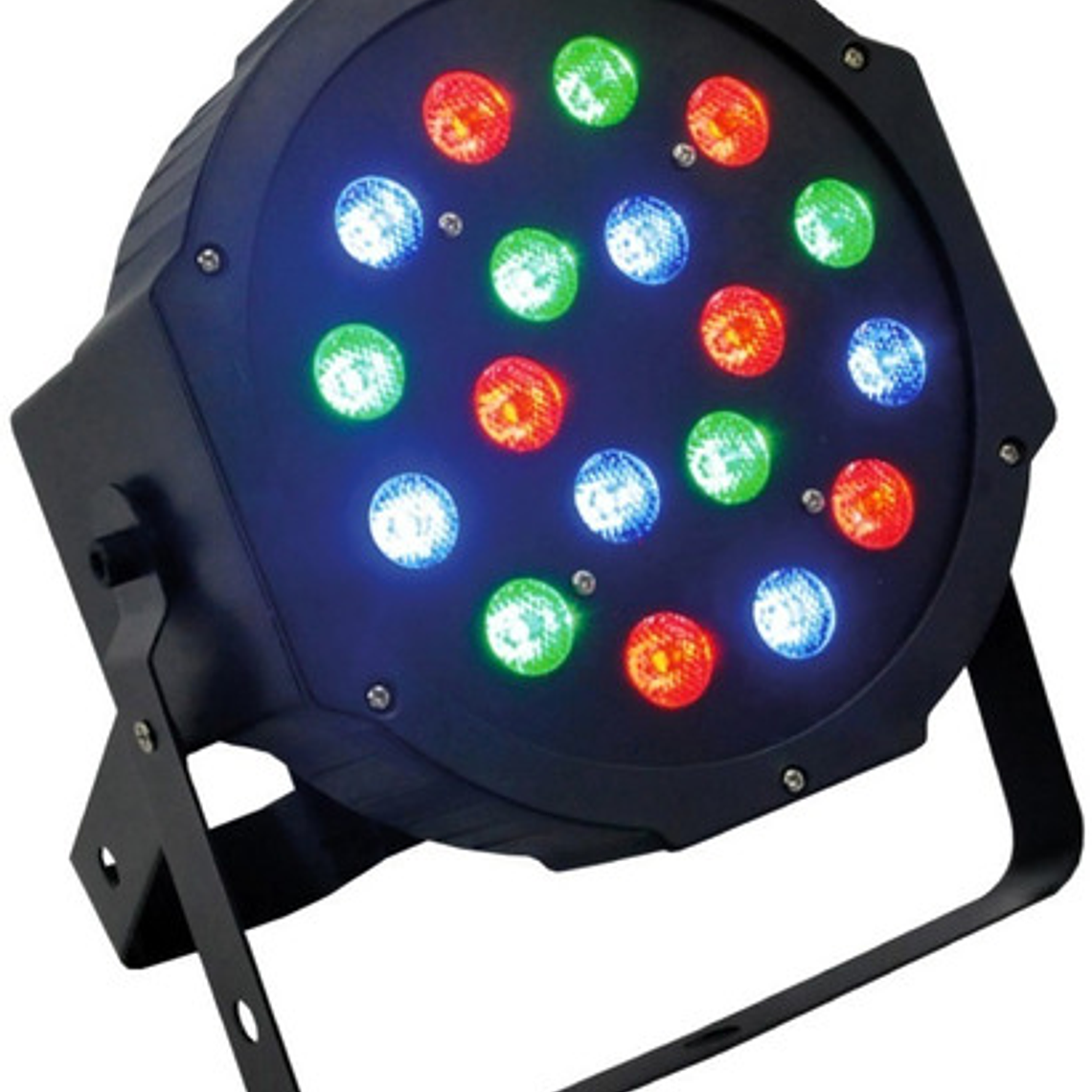Foco Led Con 18 Luces De Color Para Discoteca 1