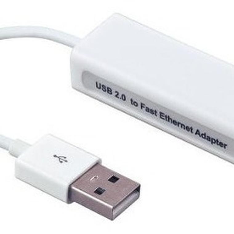 Adaptador Tarjeta De Red Lan Rj45 Fast Ethernet Usb 2.0 1