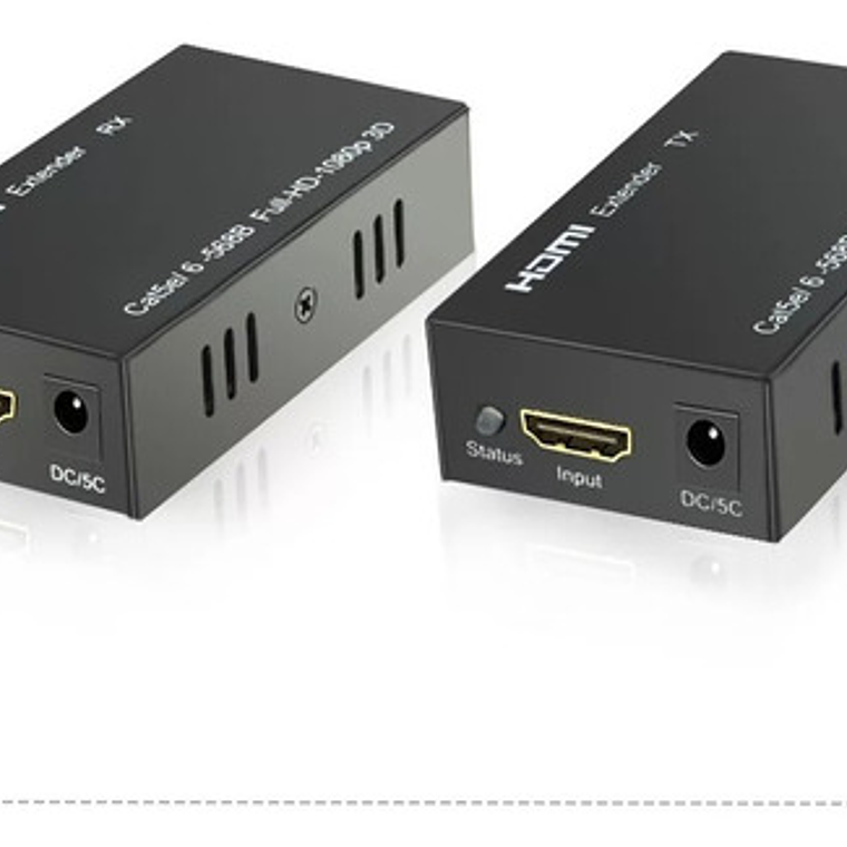 Extensor De Video Hdmi Por Pareja (alcance 60 Metros) 3