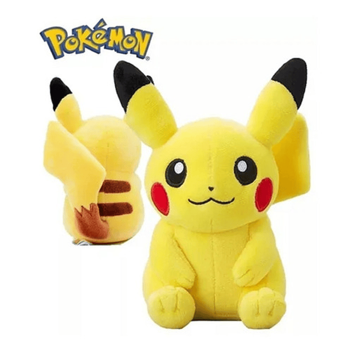 Pikachu Peluche Pokemon Original 20cm Súper Suave 2