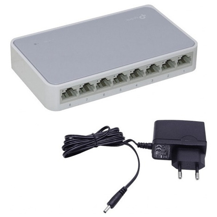 Switch Tp-link Tl-sf1008d Serie Litewave 5