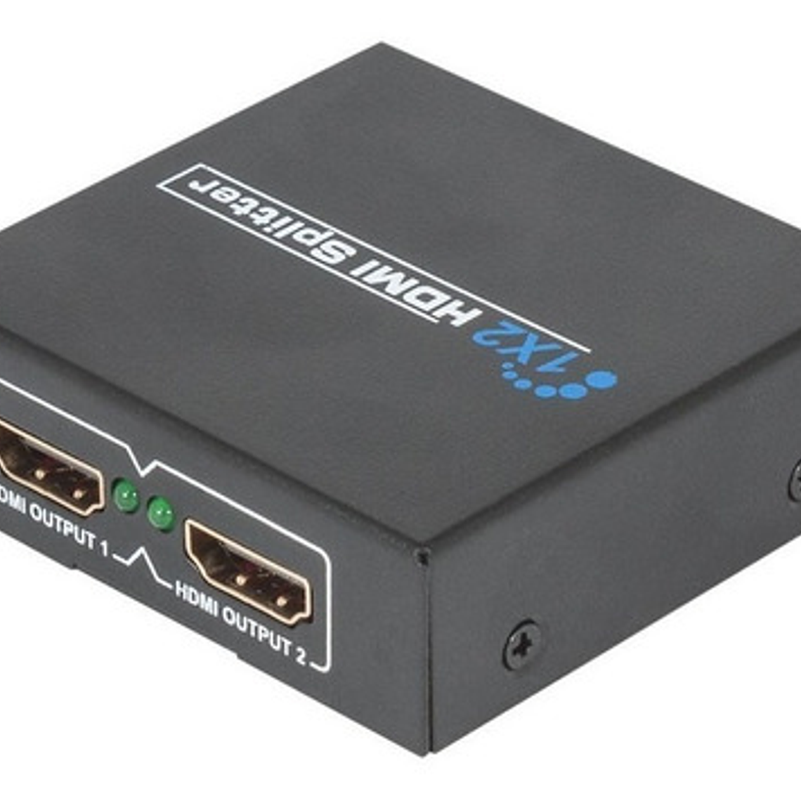 Splitter Hdmi 1x2 Full Hd Activo 2 Salidas 1080p Tv / Metal  1