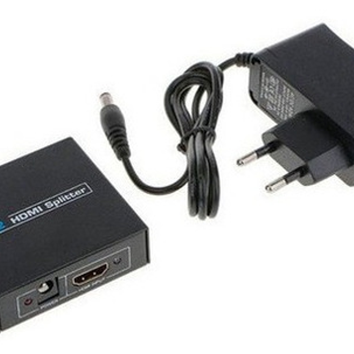 Splitter Hdmi 1x2 Full Hd Activo 2 Salidas 1080p Tv / Metal  9
