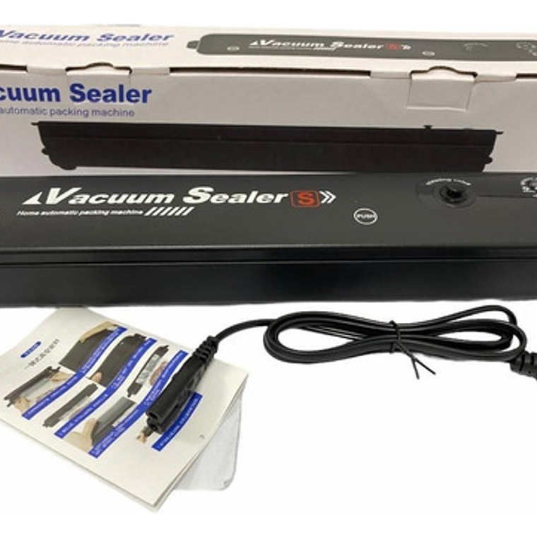 Maquina Selladora Al Vacío Con Bolsas Para Alimentos Color Transparente 4