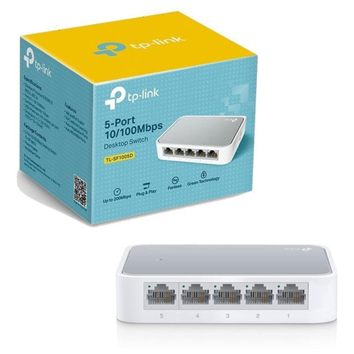Switch Tp-link Tl-sf1005d Serie 15.0 5