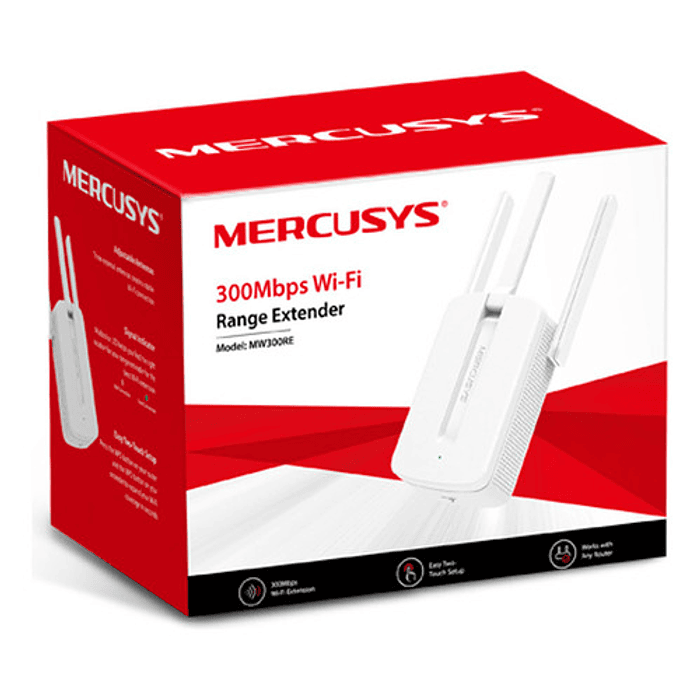 Range Extender Mercusys Mw300re V1 Blanco 110v/220v 3