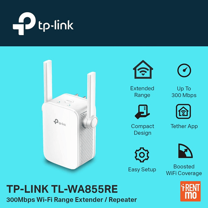 Repetidor Tp-link Expansão De Rede Tl-wa855re Tl-wa855re Blanco 110v/220v 3