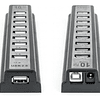 Hub Usb 2,0 10 Puertos Activo / Crisol Tecno 2