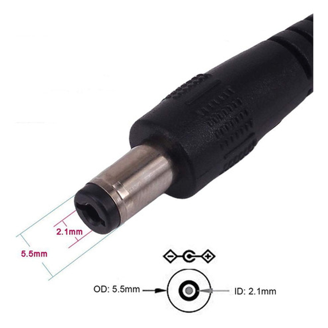 Cable Poder Usb De Alimentacion 3,5mm Dc 5v  3