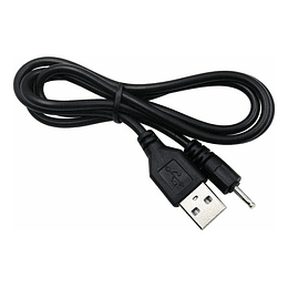 Cable Usb A Conector Dc 2,5 Mm 0,7 Mts 