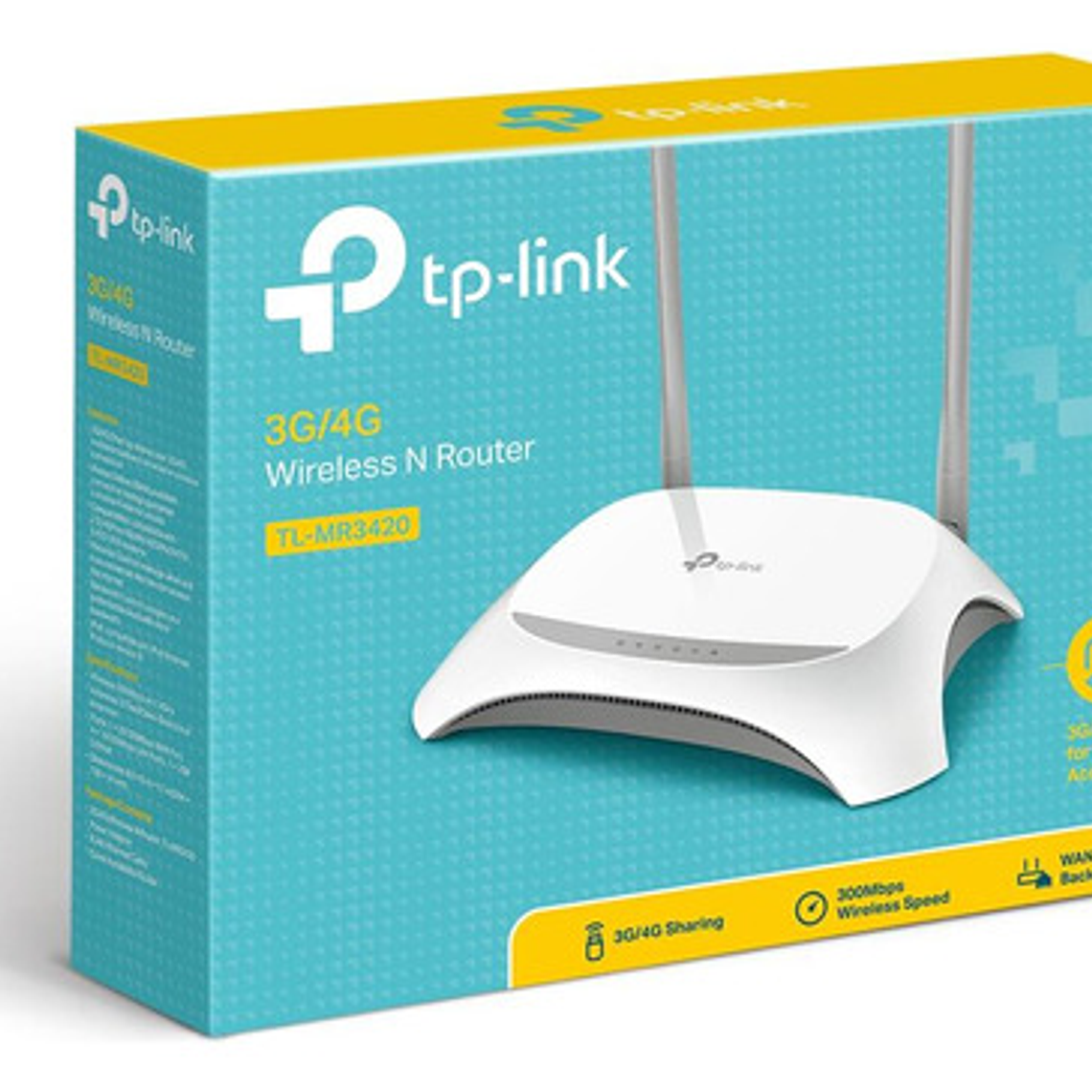 Tl-mr3420(eu) 3g/4g Wireless N Router 1