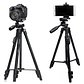 Trípode Profesional Para Celular iPhone Cámara C  Bluetooth - Miniatura 1