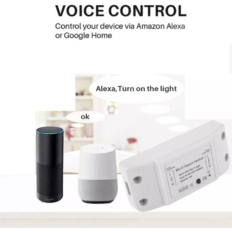 Interruptor Inteligente Wifi Smart Home Alexa Google  2