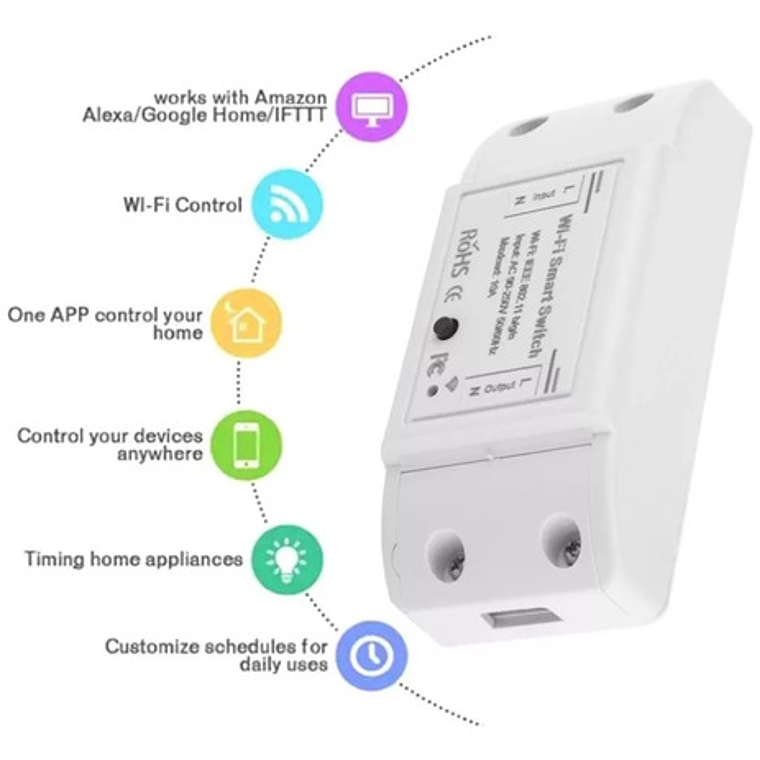 Interruptor Inteligente Wifi Smart Home Alexa Google  5