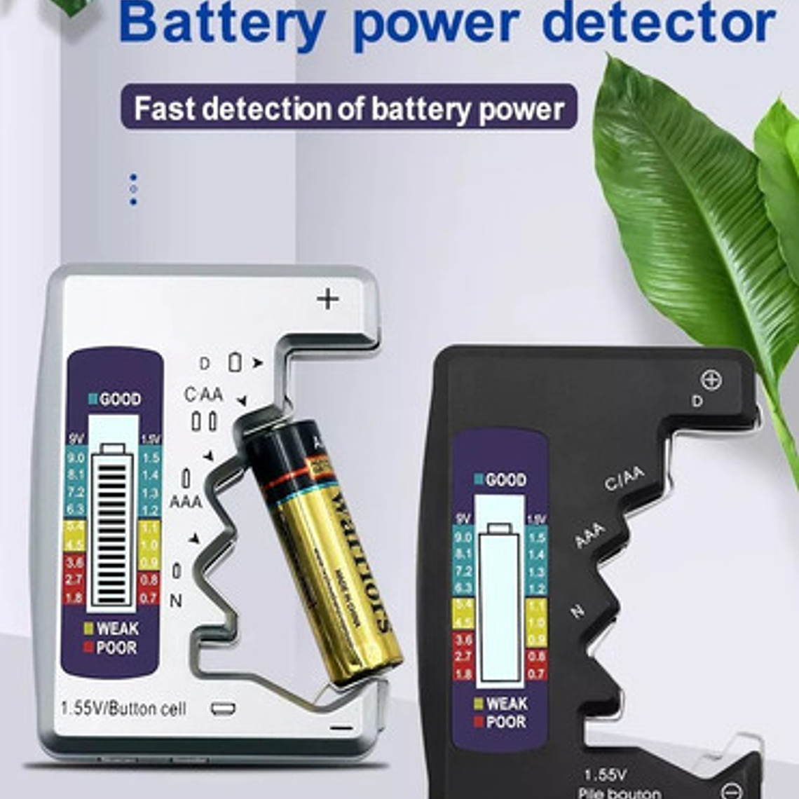 Tester Digital Probador Para Pilas Baterias  2