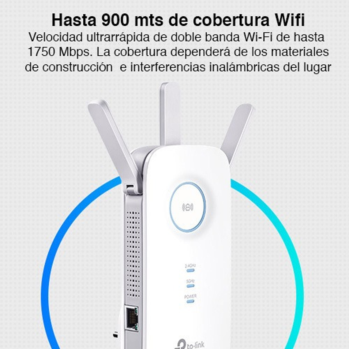 Access Point Tp-link Re450 Blanco 110v/220v 8