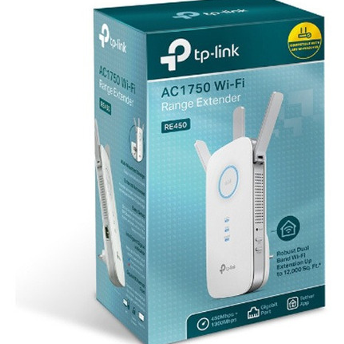 Access Point Tp-link Re450 Blanco 110v/220v 10