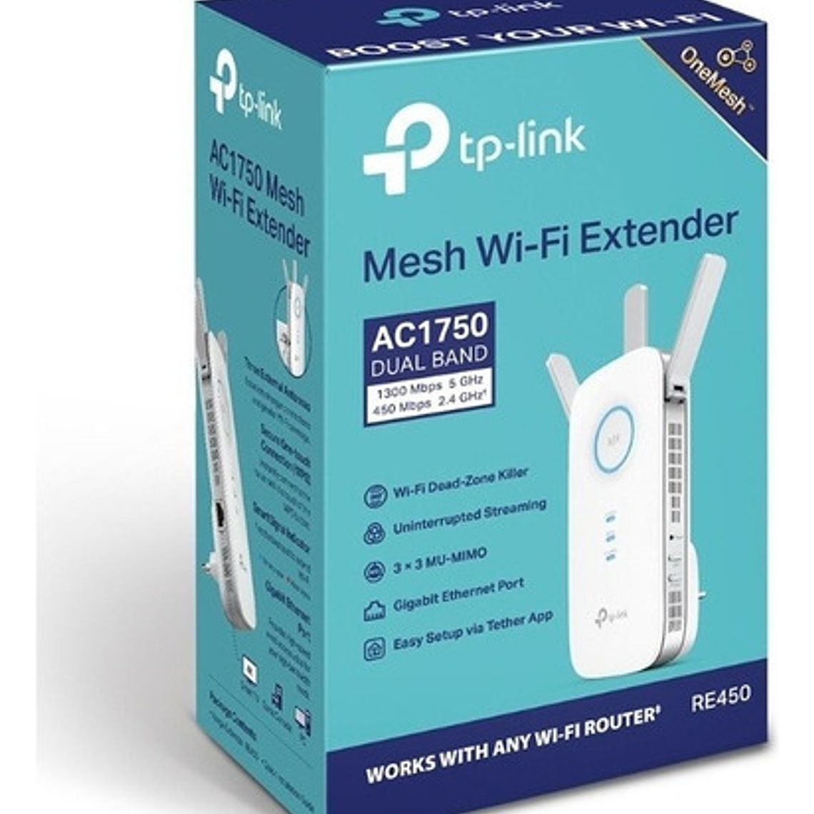 Access Point Tp-link Re450 Blanco 110v/220v 11