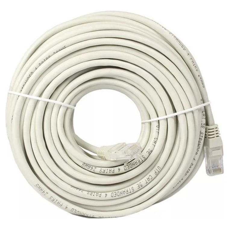 Cable Red Utp, 15 Metros, Cat 6, Armado, Santiago Centro 2