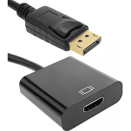 Cable Displayport A Hdmi Adaptador / Dp / Display Port Color