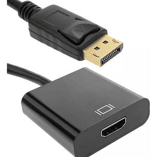 Cable Displayport A Hdmi Adaptador / Dp / Display Port Color