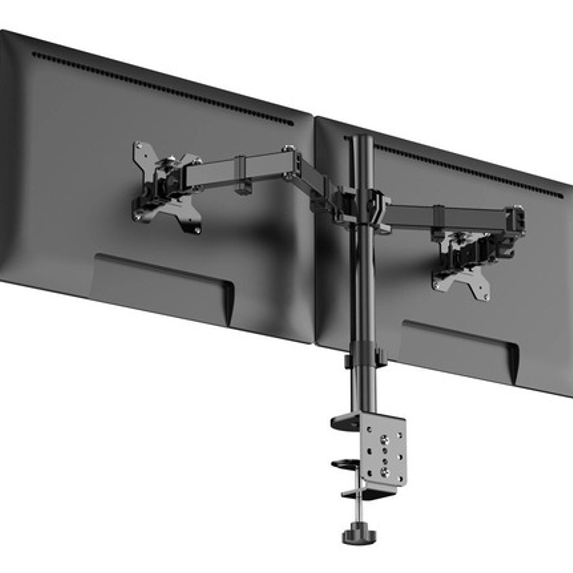 Soporte Para 1 O 2 Monitores  (10  - 27 )  Soporte Doble, 2 Brazos Escritorio Monitor 2
