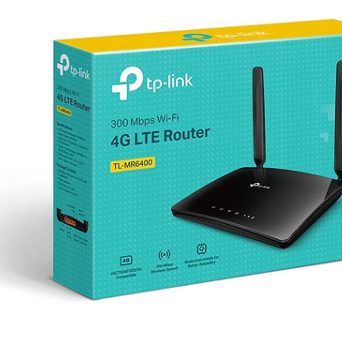 Router Tp-link Tl-mr6400 V4 Negro 110v/220v 5