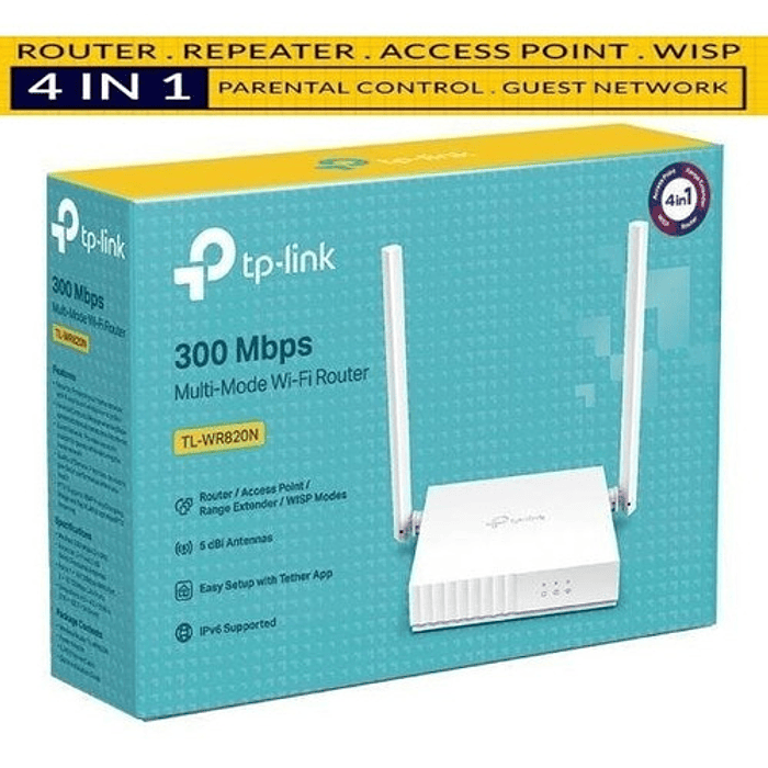 Router Tp-link Tl-wr820n V2 Blanco 220v 9