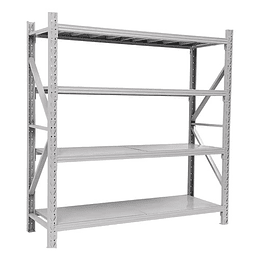 Estantería Rack Metálico Para Bodega 200x200x60cm 800kg