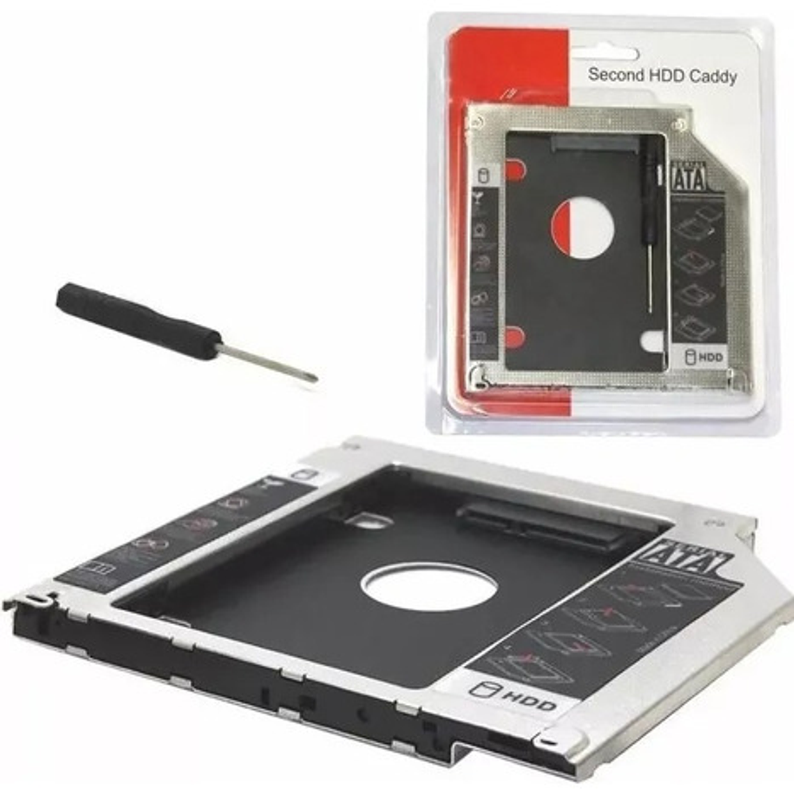 Caddy Disco 12.7mm,  Ssd,  Sata,  Santiago Centro, Factura 3