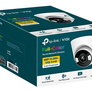 Camara Ip Tipo Turret Tp Link Vigi C440 - Electromundo Color Blanco