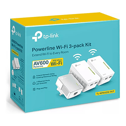 Kit Powerline Wifi Av600 Tp-link Tl-wpa4220t Kit