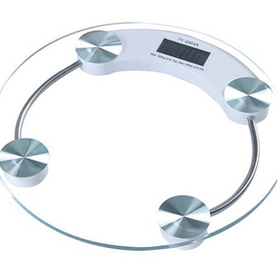Balanza Peso Báscula Digital De Baño Vidrio 180kg