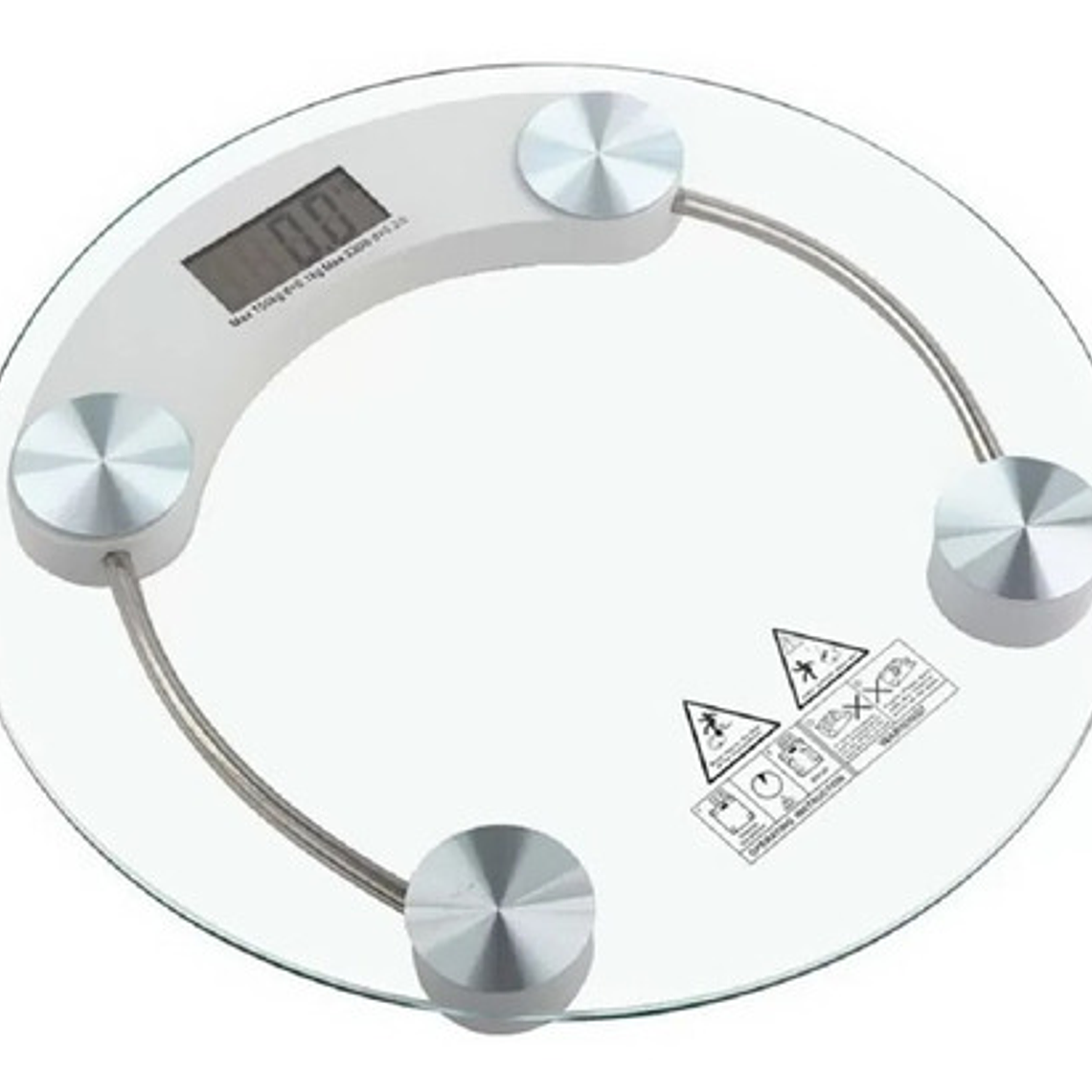 Balanza Peso Báscula Digital De Baño Vidrio 180kg 5