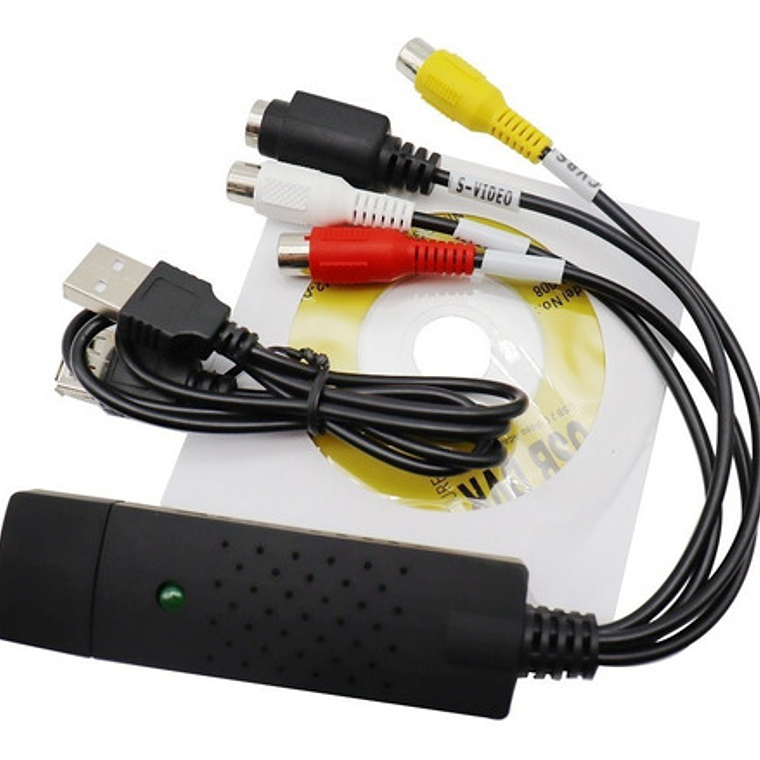 Capturador De Video Dvr Usb Vhs A Dvd 5
