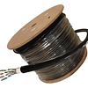 Cable De Red Utp Cat6e Para Exterior 305 Metros Cctv 4