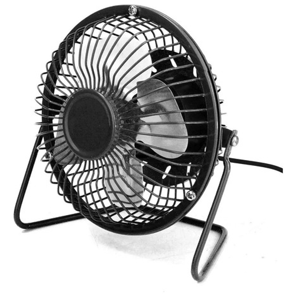 Mini Ventilador Usb 6 Pulgadas Aspas Metalicas - Factura 1