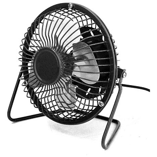 Mini Ventilador Usb 6 Pulgadas Aspas Metalicas - Factura