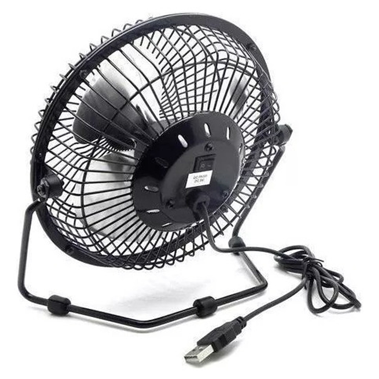 Mini Ventilador Usb 6 Pulgadas Aspas Metalicas - Factura 3