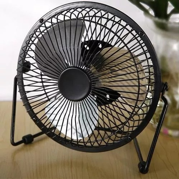 Mini Ventilador Usb 6 Pulgadas Aspas Metalicas - Factura 4