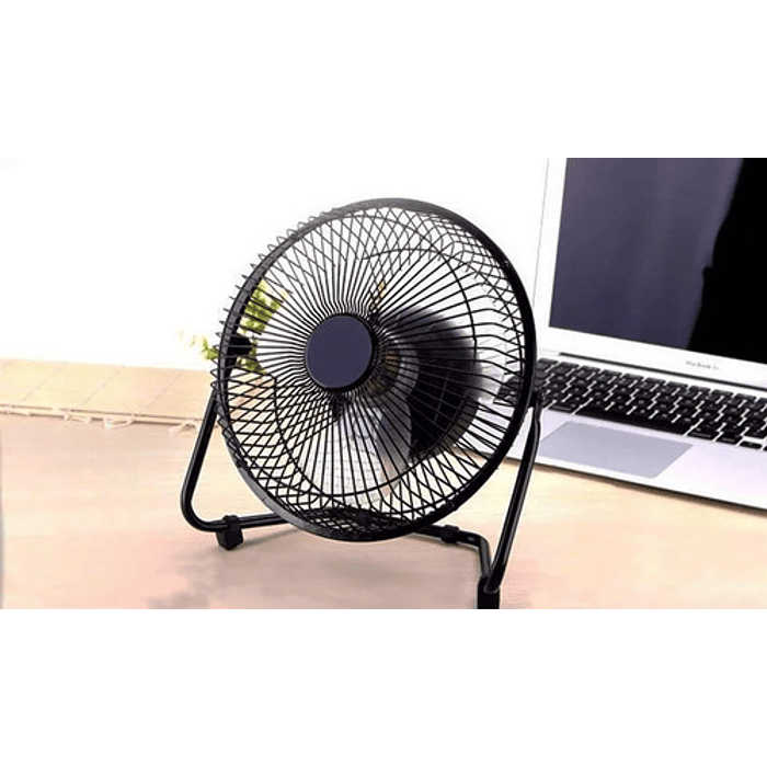 Mini Ventilador Usb 6 Pulgadas Aspas Metalicas - Factura 5