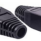 Capuchon Bota Negra Rj45 Bolsa 100 Unidades - Miniatura 1