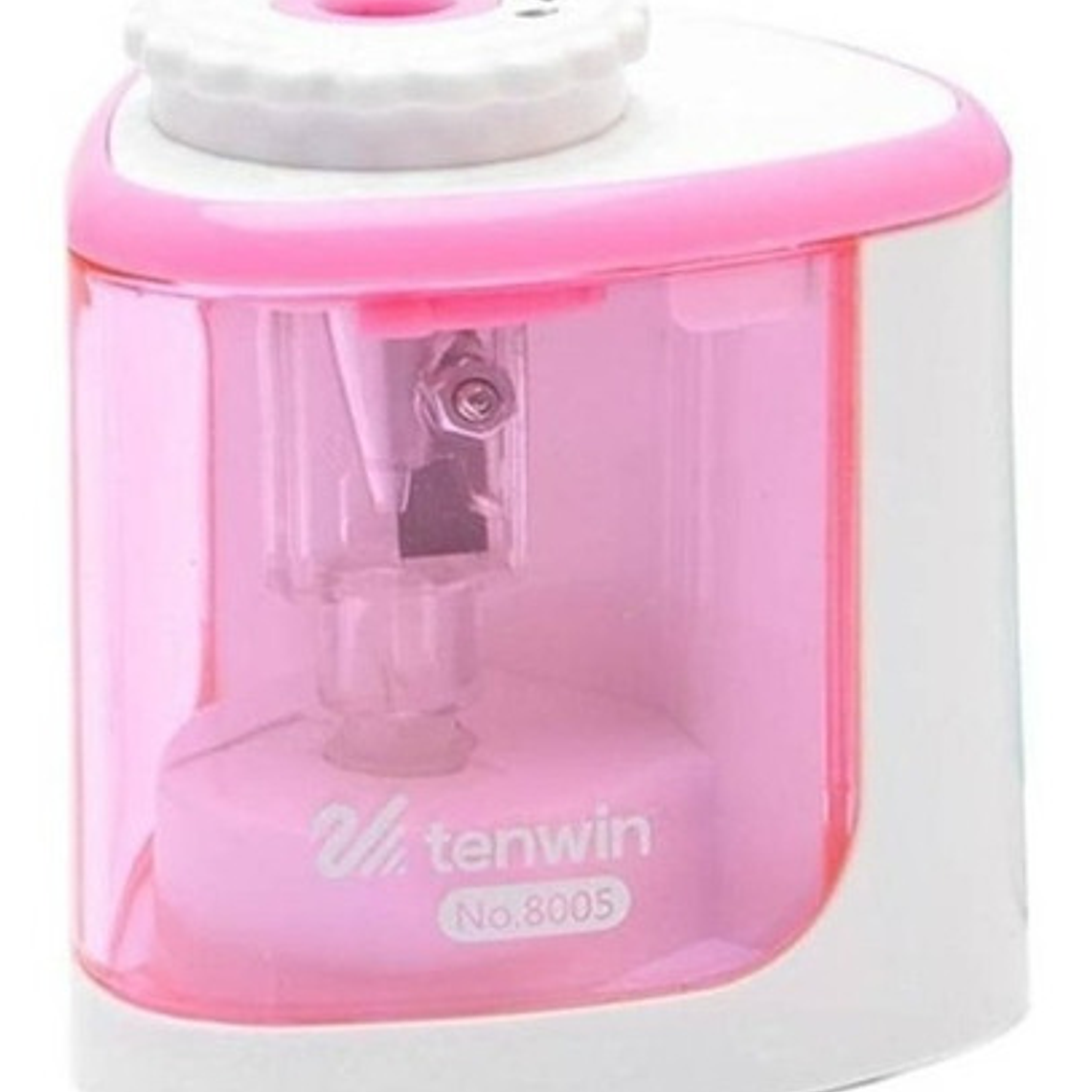 Sacapuntas Electrico Automatico Pilas - Tecnomati Color Azul 8