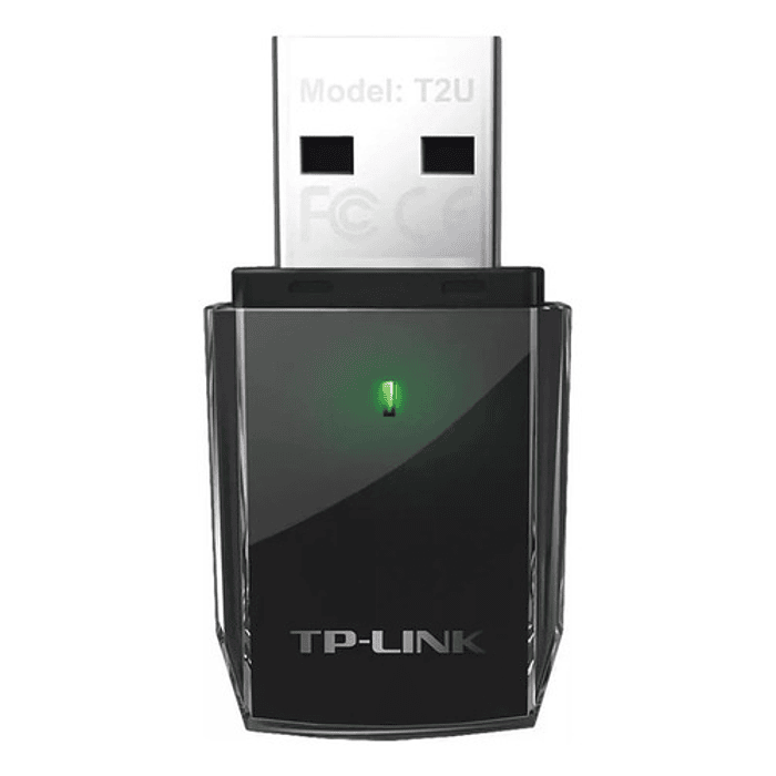 Adaptador Usb Inalambrico Wifi T2u Dualband 5g Tp-link Ac600 1